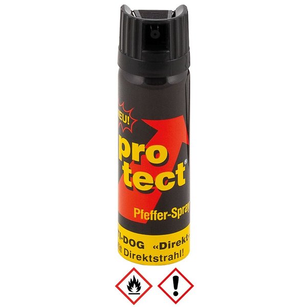 Pfeffer-Spray, Direktstr.,63ml Sprühfl. (VERKAUF NUR IN EU)