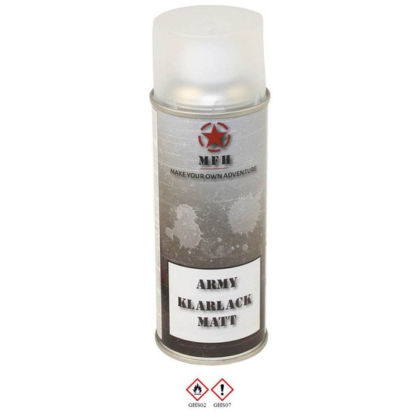 Army Farbspray, KLARLACK, matt, 400 ml
