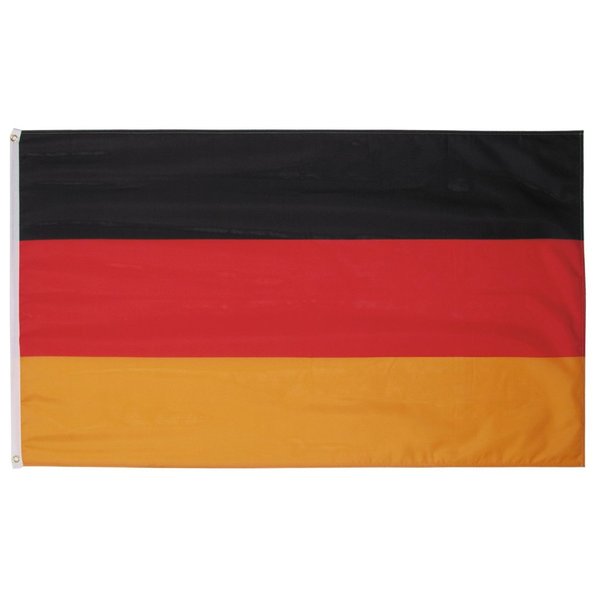 Fahne, Deutschland, Polyester, 90 x 150 cm