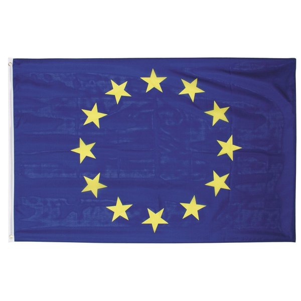 Fahne, Europa, Polyester, 90 x 150 cm