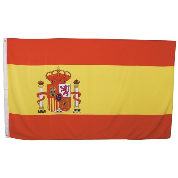 Fahne, Spanien, Polyester, 90 x 150 cm